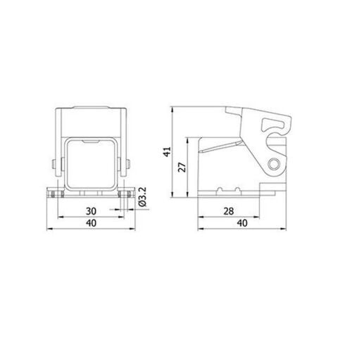 METE ENERJİ 5X10A. ÇOKLU TERMOPLASTİK EĞİK MAKİNE PRİZİ 403077