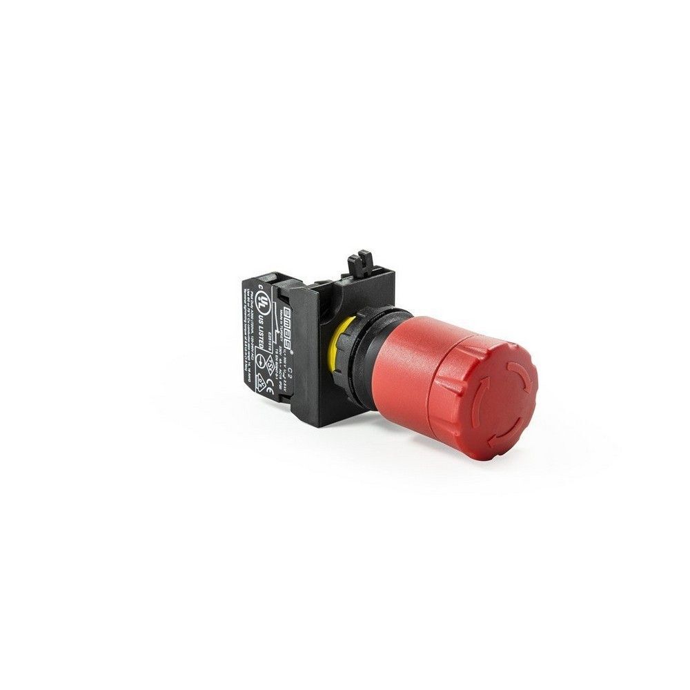 EMAS CP200E30 C PLASTİK STOP ŞOKLU EMNİYET BUTONU 30 MM