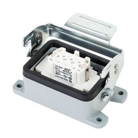 METE ENERJİ 6X16A. ÇOKLU MAKİNE PRİZİ METAL MANDALI 403090S
