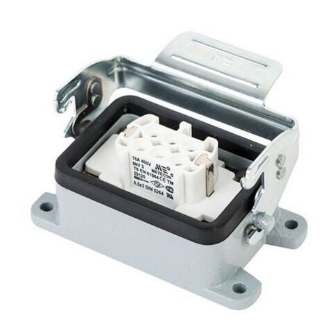 METE ENERJİ 6X16A. ÇOKLU MAKİNE PRİZİ METAL MANDALI 403090S