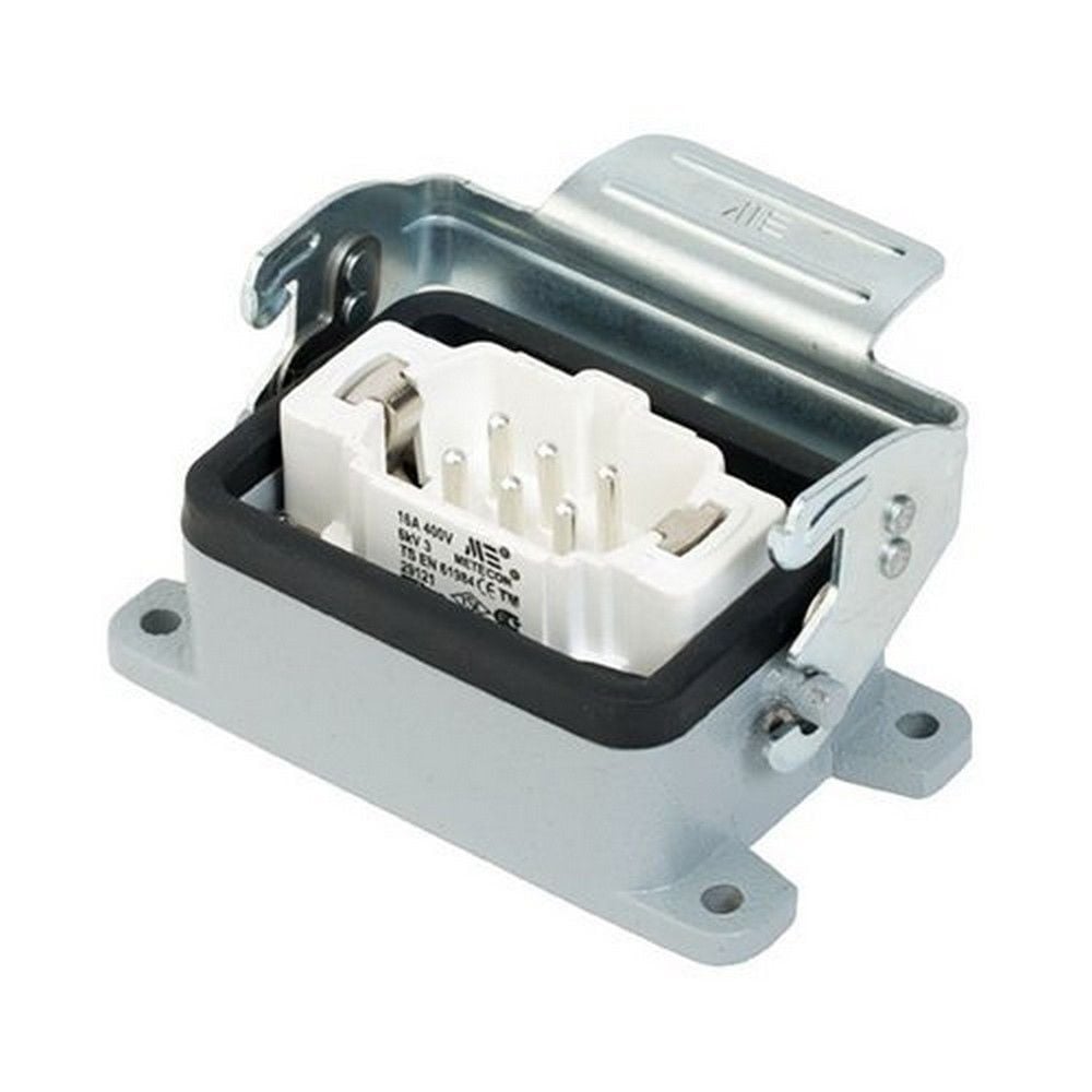 METE ENERJİ 6X16A. ÇOKLU MAKİNE FİŞİ  METAL  MANDALLI 403091S
