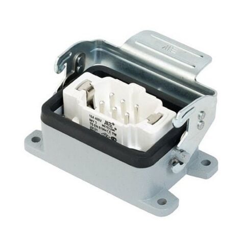 METE ENERJİ 6X16A. ÇOKLU MAKİNE FİŞİ  METAL  MANDALLI 403091S