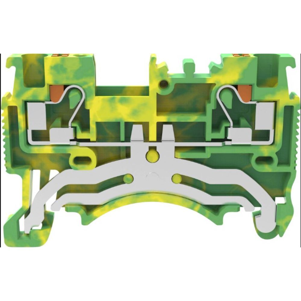 MOLWEX DS1.5-PE 1.5 MM², PUSH-İN, TOPRAKLAMA, 1 GİRİŞ-1 ÇIKIŞ KLEMENS, MOLWEX 160 060