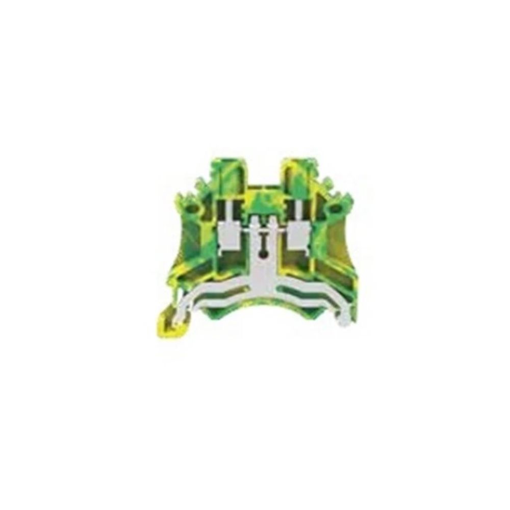 MOLWEX DS10-PE 10 MM², PUSH-İN, TOPRAKLAMA, 1 GİRİŞ-1 ÇIKIŞ KLEMENS, MOLWEX 160 064