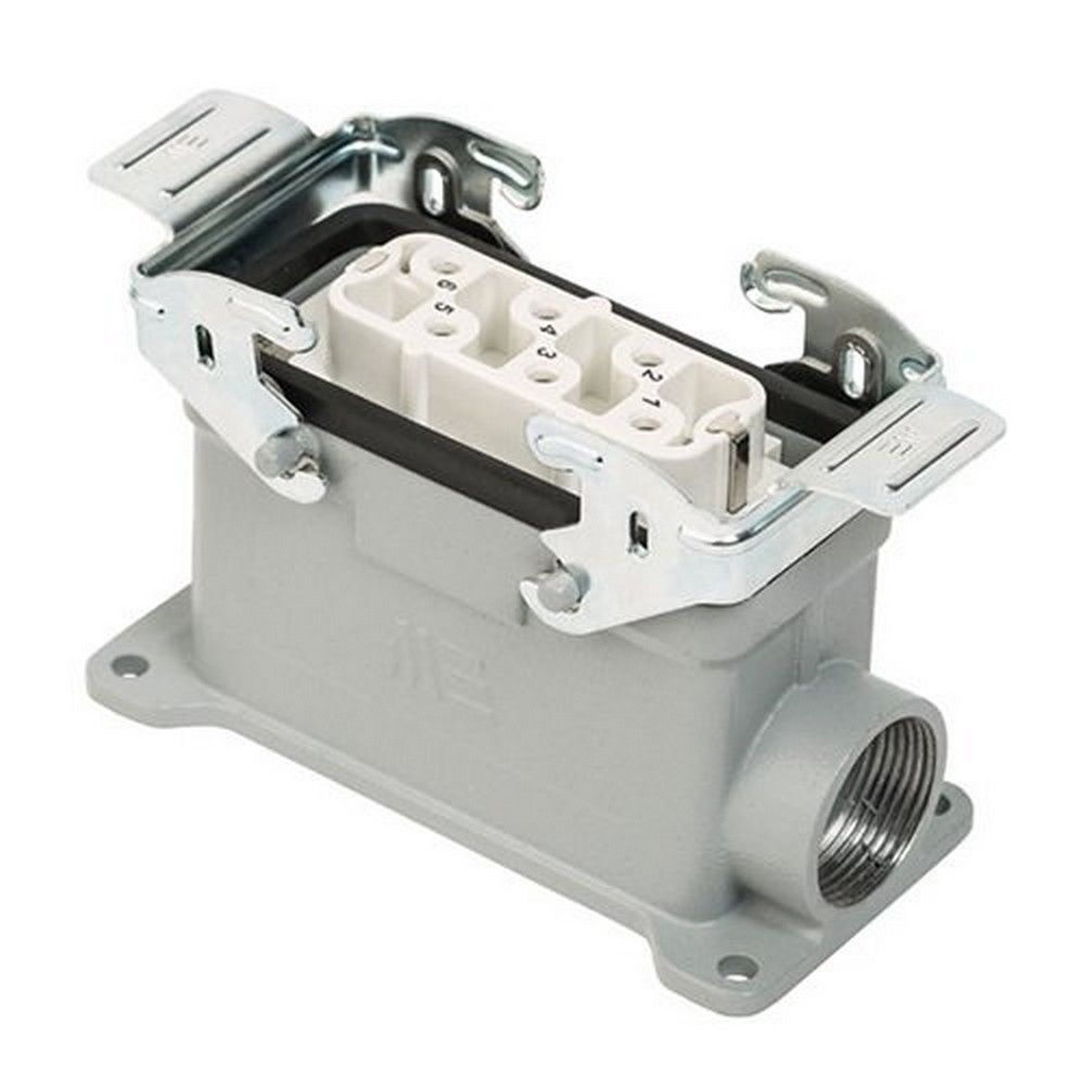 METE ENERJİ 6X35A. ÇOKLU DUVAR PRİZİ METAL MANDALLI 403106S