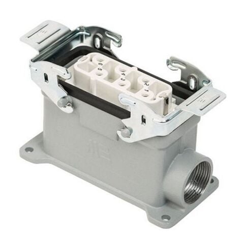 METE ENERJİ 6X35A. ÇOKLU DUVAR PRİZİ METAL MANDALLI 403106S