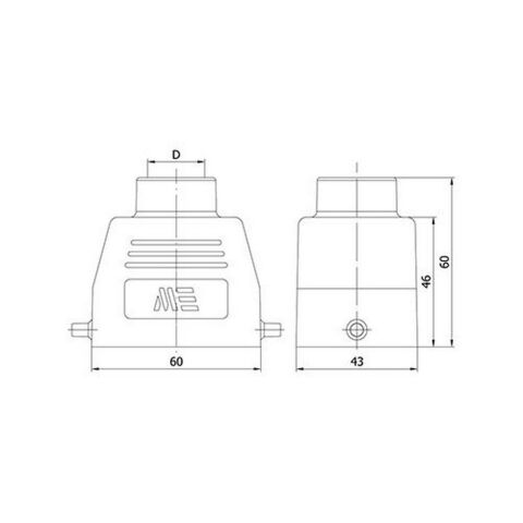 METE ENERJİ 6X16A. ÇOKLU UZATMA PRİZİ ÜST GİRİŞLİ 403111