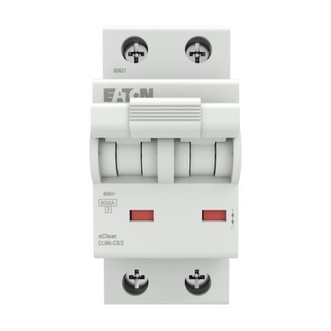 EATON CLM6-C6/2 Minyatür Devre Kesici - 6kA - C eğrisi - 2x6A-EATON
