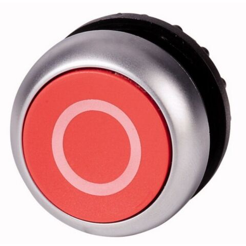 EATON M22-D-R-X0 BUTON AKSESUARI: BUTON KAFASI, YAYLI, KIRMIZI (0)