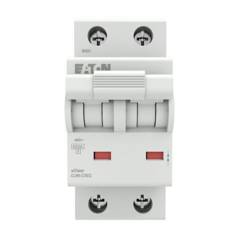 EATON CLM6-C50/2 Minyatür Devre Kesici - 6kA - C eğrisi - 2x50A-EATON