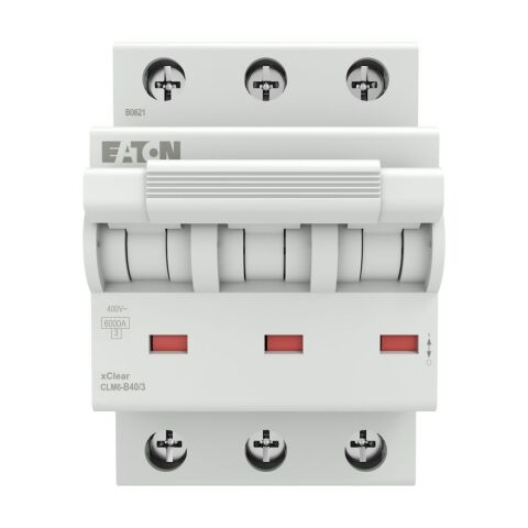EATON CLM6-C40/3 Minyatür Devre Kesici - 6kA - C eğrisi - 3x40A-EATON