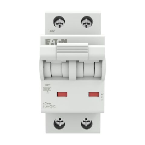 EATON CLM6-C25/2 Minyatür Devre Kesici - 6kA - C eğrisi - 2x25A-EATON