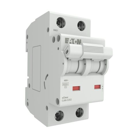 EATON CLM6-C25/2 Minyatür Devre Kesici - 6kA - C eğrisi - 2x25A-EATON