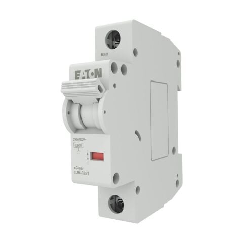 EATON CLM6-C25/1 Minyatür Devre Kesici - 6kA - C eğrisi - 1x25A-EATON