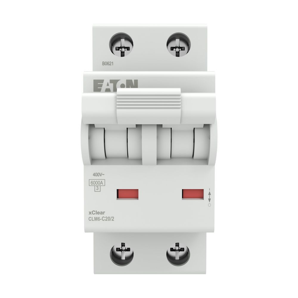 EATON CLM6-C20/2 Minyatür Devre Kesici - 6kA - C eğrisi - 2x20A-EATON