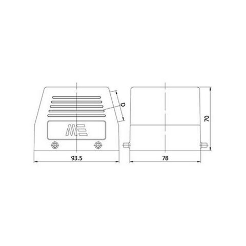 METE ENERJİ 12X35 A. ÇOKLU UZATMA PRİZ (YAN GİRİŞLİ) 403153