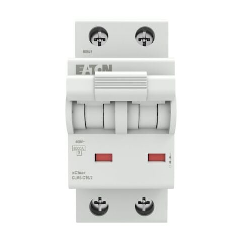 EATON CLM6-C16/2 Minyatür Devre Kesici - 6kA - C eğrisi - 2x16A-EATON
