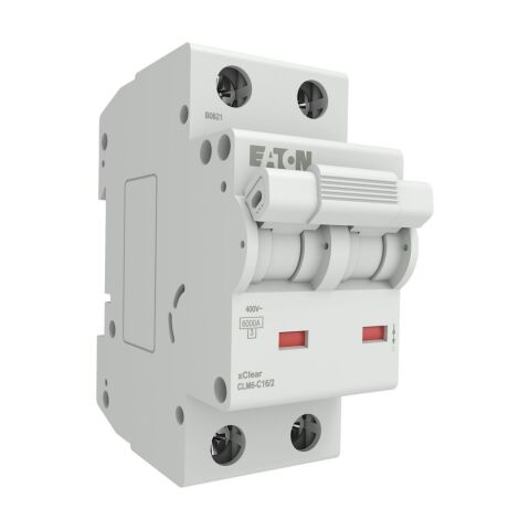 EATON CLM6-C16/2 Minyatür Devre Kesici - 6kA - C eğrisi - 2x16A-EATON
