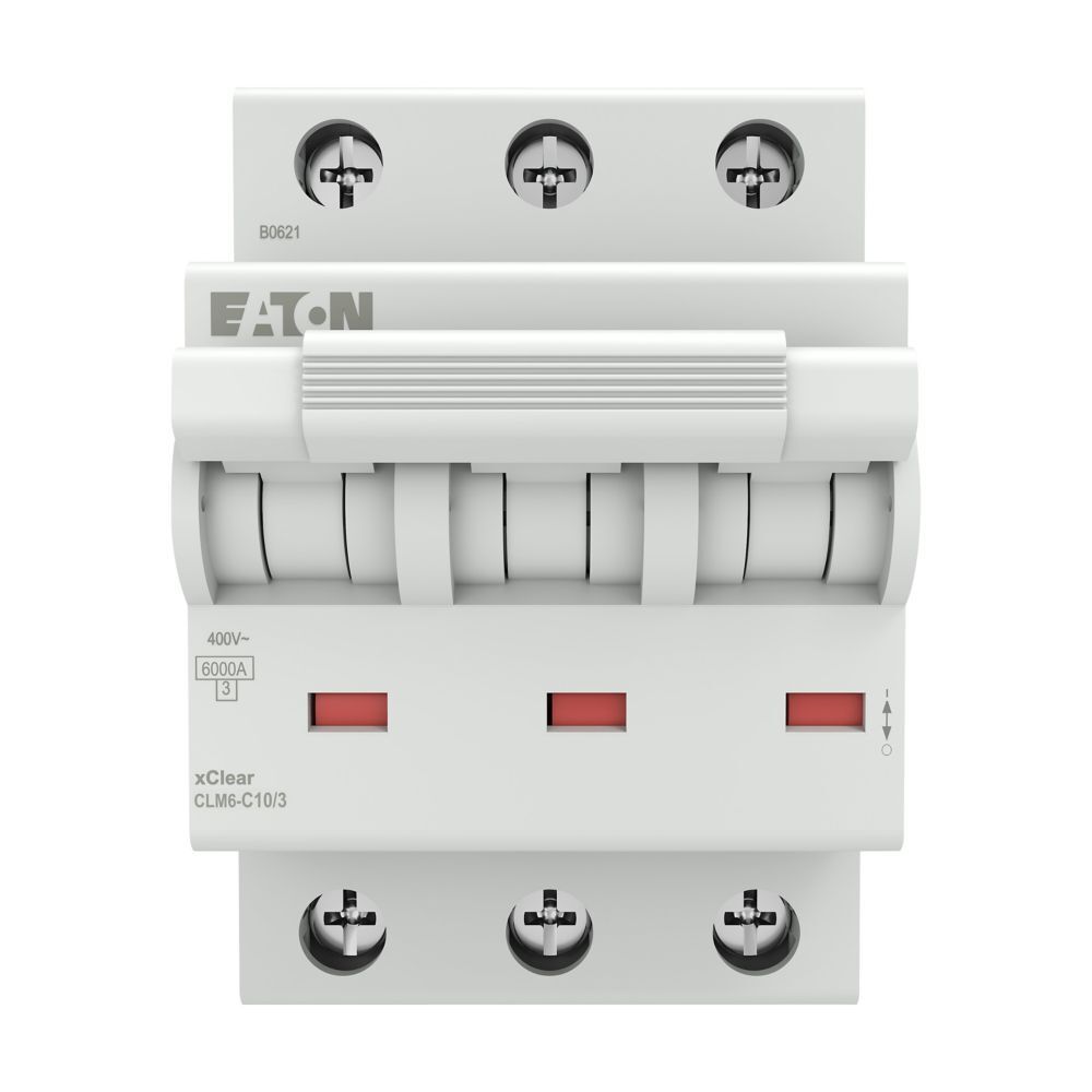 EATON CLM6-C10/3 Minyatür Devre Kesici - 6kA - C eğrisi - 3x10A-EATON