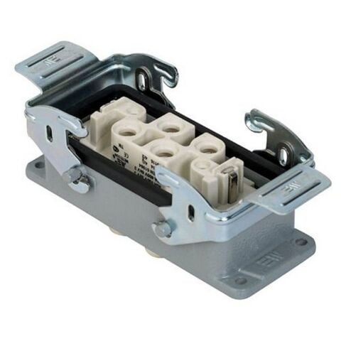 METE ENERJİ 4/2X80/16A. ÇOKLU MAKİNE PRİZİ METAL MANDALLI 403420S