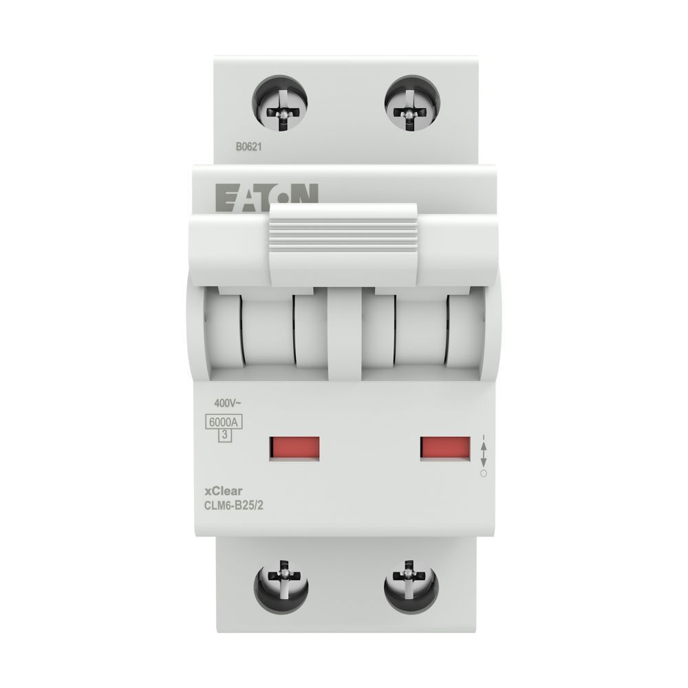 EATON CLM6-B25/2 Minyatür Devre Kesici - 6kA - B eğrisi - 2x25A-EATON