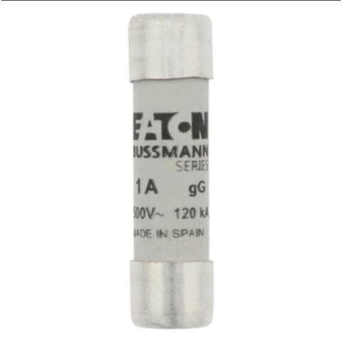 EATON C10G1 SİLİNDİRİK SİGORTA 10X38, GG/GL, 500V, 120KA - 1A