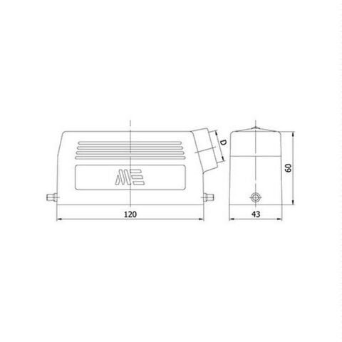 METE ENERJİ 24X16A. ÇOKLU UZATMA FİŞİ YAN PER. YAN GİRİŞLİ 403541