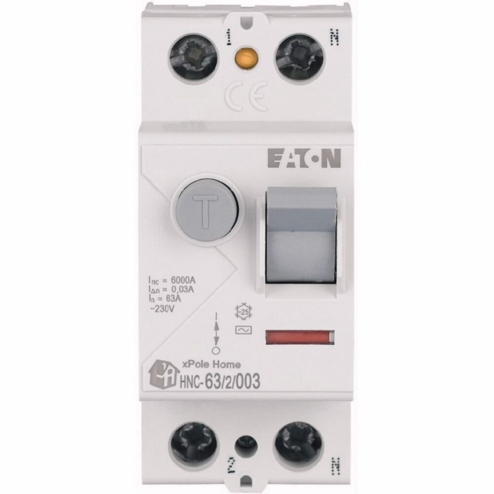 EATON 194692 HNC-63/2/003 KAÇAK AKIM KORUMA ŞALTERİ AC T- KAÇAK AKIM RÖLESİ
