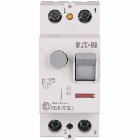 EATON 194692 HNC-63/2/003 KAÇAK AKIM KORUMA ŞALTERİ AC T- KAÇAK AKIM RÖLESİ