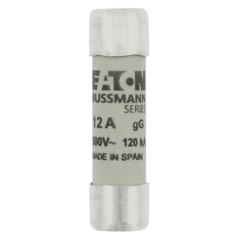 EATON C10G12 SİLİNDİRİK SİGORTA 10X38, GG/GL, 500V, 120KA - 12A
