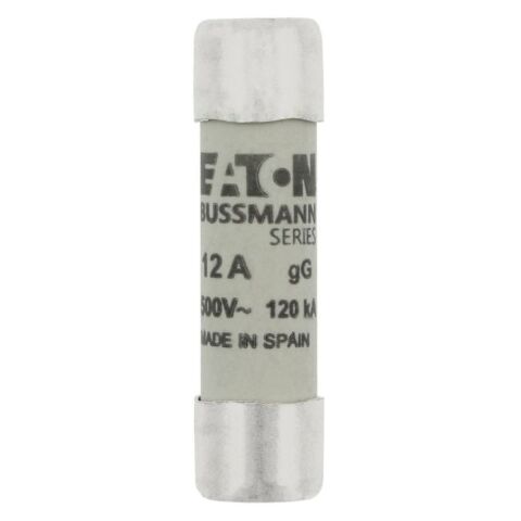 EATON C10G12 SİLİNDİRİK SİGORTA 10X38, GG/GL, 500V, 120KA - 12A