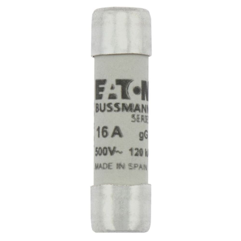 EATON C10G16 SİLİNDİRİK SİGORTA 10X38, GG/GL, 500V, 120KA - 16A