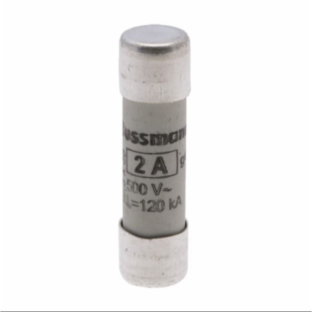 EATON C10G2 SİLİNDİRİK SİGORTA 10X38, GG/GL, 500V, 120KA - 2A