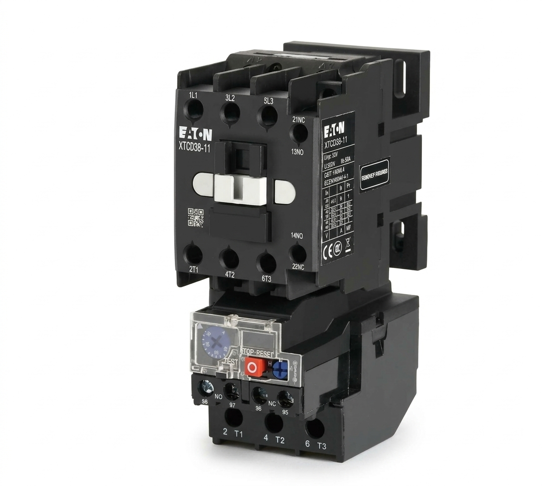 EATON XTCD12-11 Güç Kontaktörü (D-Line, 24VAC, I boy, 1NA+1NK) 12A