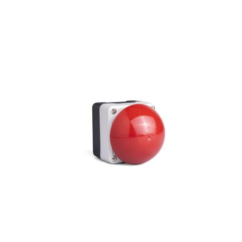 EMAS P1C304M72 SİYAH-GRİ PL.KUTU 72 MM MANTAR ACİL START-STOP