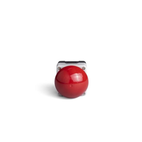 EMAS P1C304M72 SİYAH-GRİ PL.KUTU 72 MM MANTAR ACİL START-STOP
