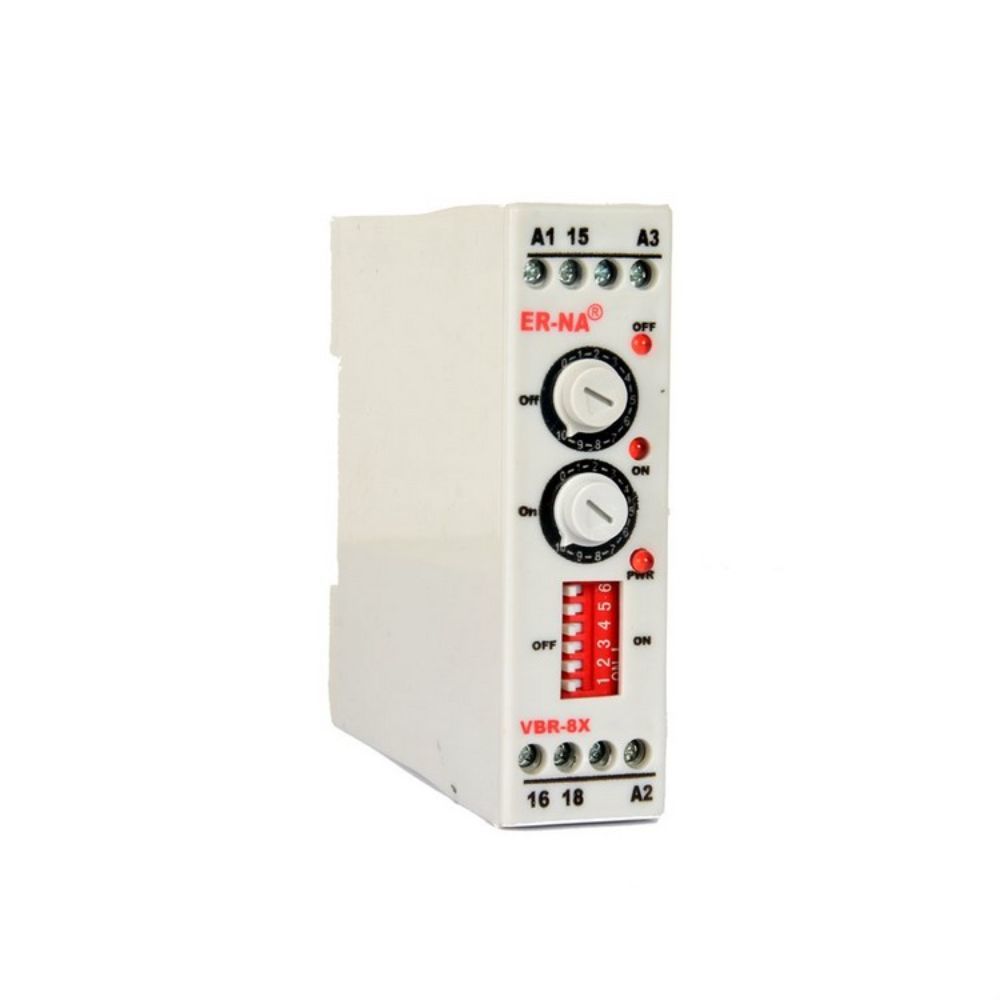 ERNA VBR-8X DIN V-OTOMAT DIN TİPİ ZAMAN RÖLESİ