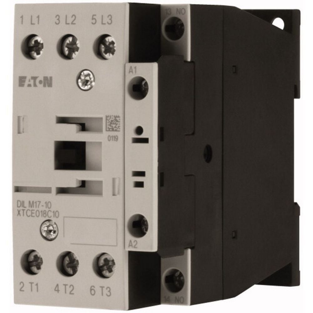 EATON DILM17-10(230V50HZ,240V60HZ) CONTACTOR,7,5KW/400V,AC-OPERATED