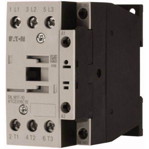EATON DILM17-10(230V50HZ,240V60HZ) CONTACTOR,7,5KW/400V,AC-OPERATED
