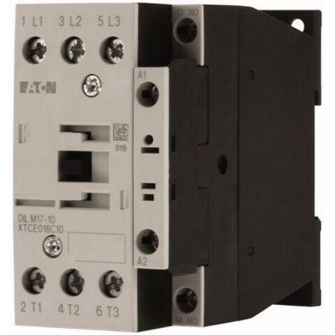 EATON DILM17-10(230V50HZ,240V60HZ) CONTACTOR,7,5KW/400V,AC-OPERATED