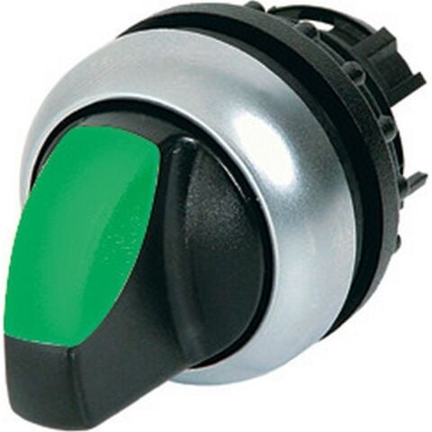 EATON 216847 BUTON AKSESUARI: IŞIKLI MANDAL BUTON KAFASI, KALICI, 3 KONUMLU, YEŞİL