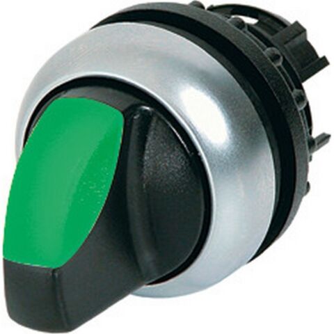 EATON 216847 BUTON AKSESUARI: IŞIKLI MANDAL BUTON KAFASI, KALICI, 3 KONUMLU, YEŞİL