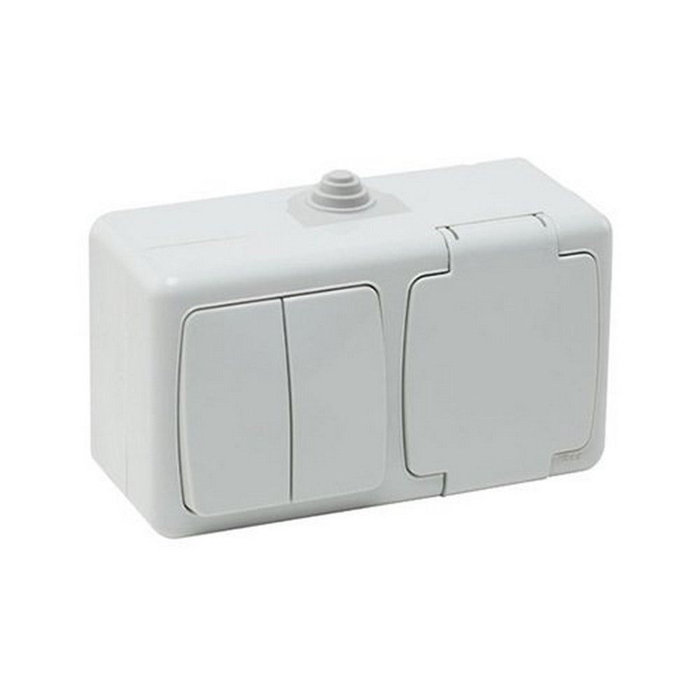 METE ENERJİ NEMLİYER YATAY 2'Lİ KOMİTATÖR+KAP.TOP.PRİZ 40502605