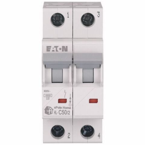EATON HL-C50/2 MİNYATÜR DEVRE KESİCİ - 4,5KA - C EĞRİSİ - 2X50A
