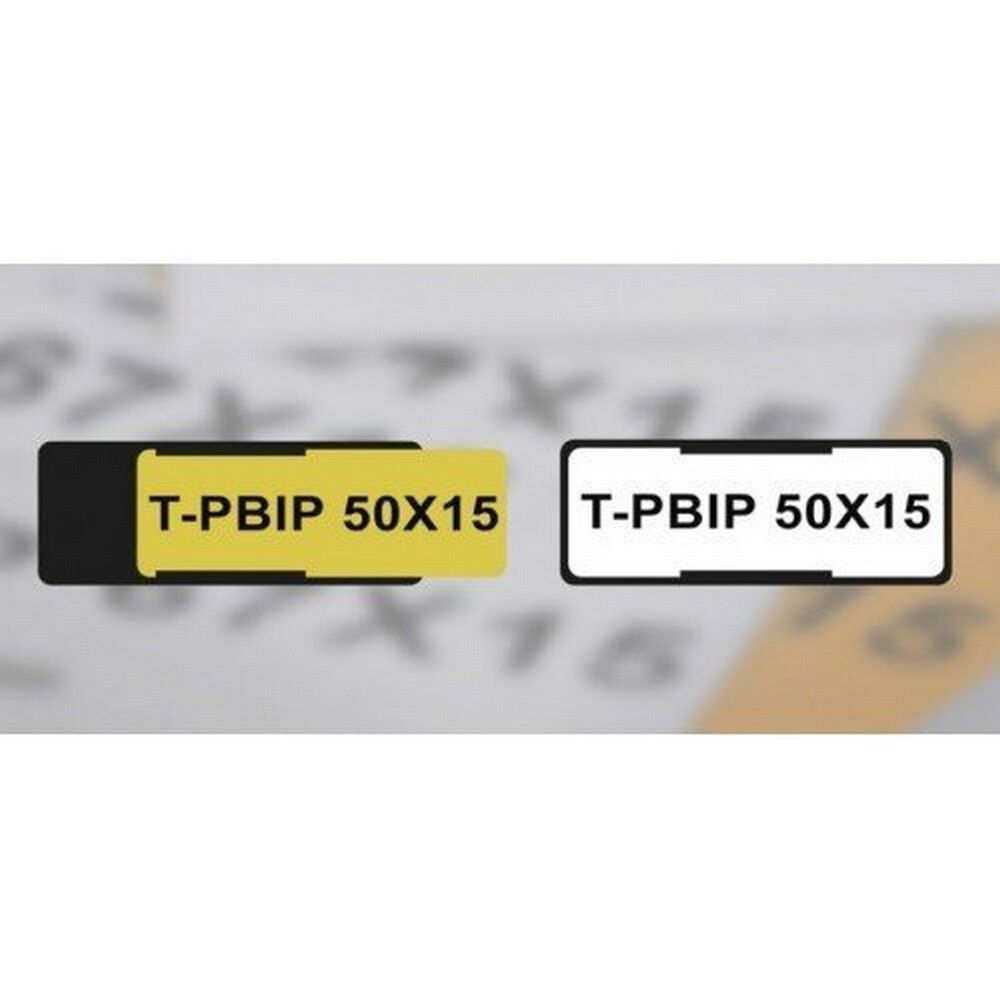 KLEMSAN 0.0.0.8.08162 T-PBIP 50 X 15MM Y/W KLEMENS AKSESUARI ( 1000 ADET )