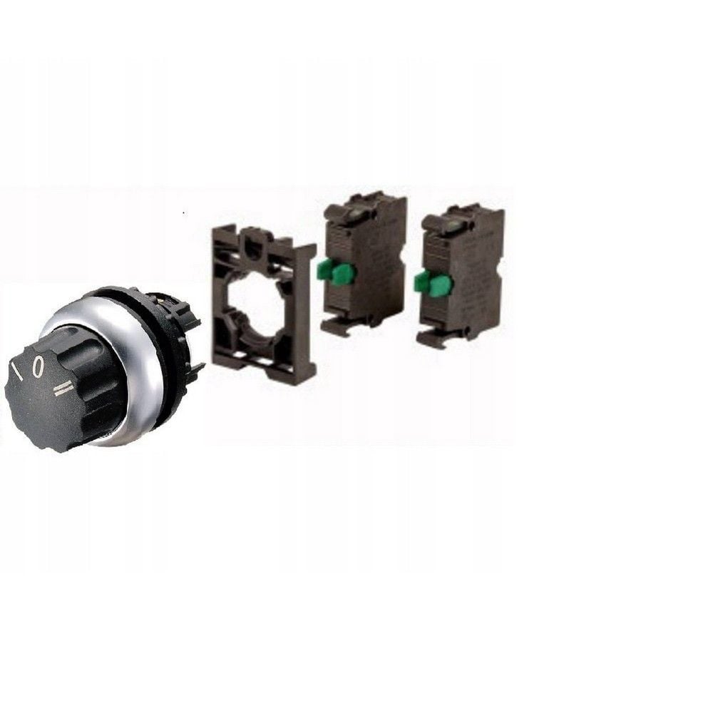 EATON M22-WR3 BUTON AKSESUARI: DÖNER BAŞLI BUTON KAFASI, KALICI, 3 KONUMLU