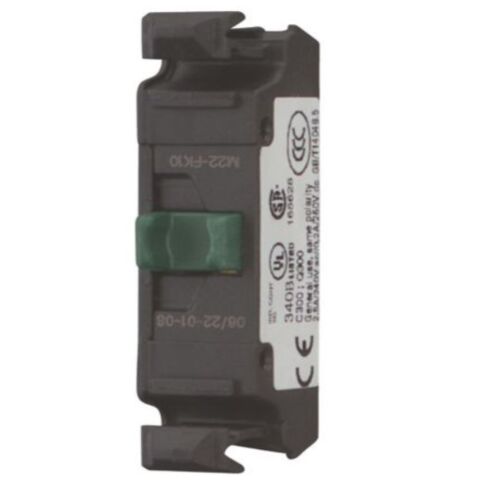 EATON M22-FK10 BUTON AKSESUARI: DÜZ TASARIM YARDIMCI KONTAK 1NA