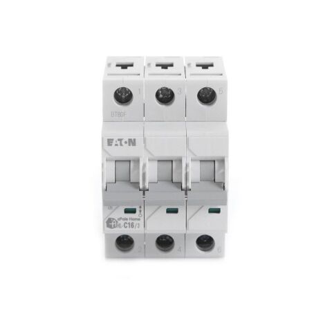 EATON 194791 MİNYATÜR DEVRE KESİCİ - 4,5KA - C EĞRİSİ - 3X16A