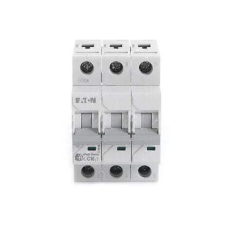 EATON 194791 MİNYATÜR DEVRE KESİCİ - 4,5KA - C EĞRİSİ - 3X16A