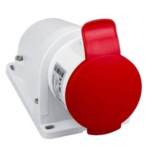 SCHNEIDER PKF32W435 PRATİKA 380-415V AC 5X32A 3P+N+E TRİFAZE IP44 VİDA BAĞLANTILI EĞİK DUVAR PRİZİ